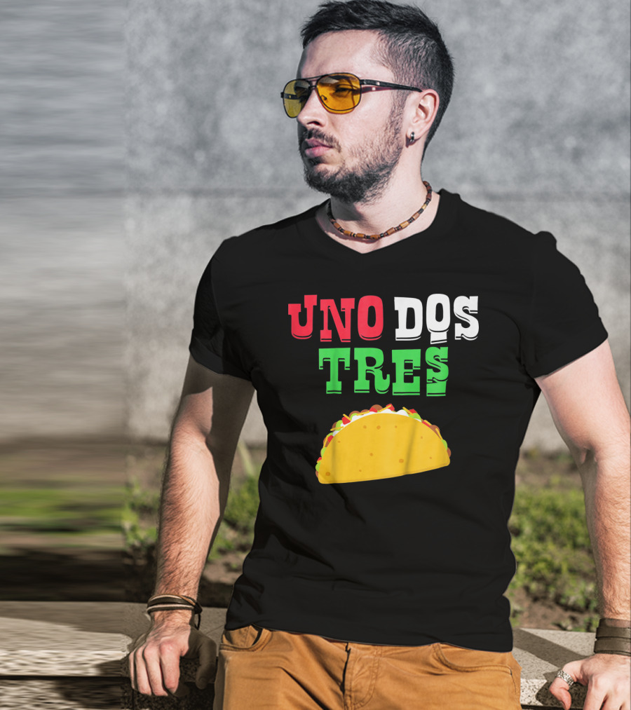 Uno Dos Tres Taco Kids Funny T-Shirt