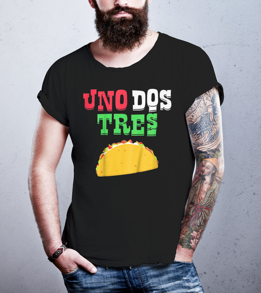 Uno Dos Tres Taco Kids Funny T-Shirt