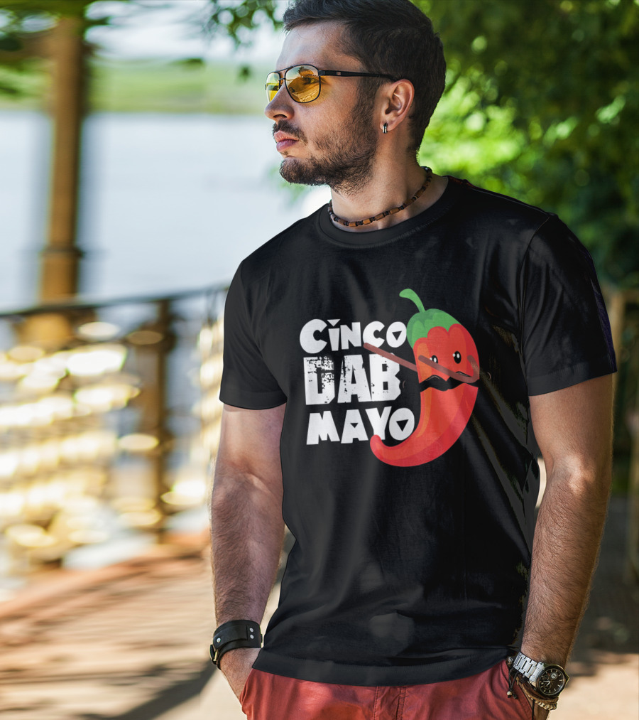 Cinco De Mayo Dab Pepper T-Shirt