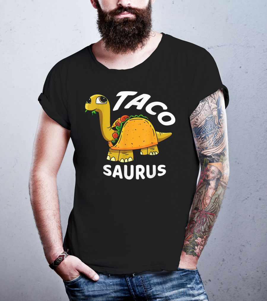 Tacosaurus Dinosaur Humor Cinco De Mayo T-Shirt