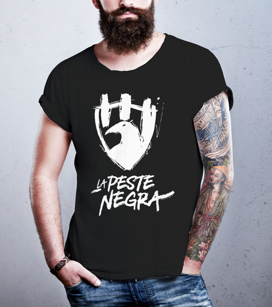 Club De Cuervos La Peste Negra Logo Shield T-Shirt