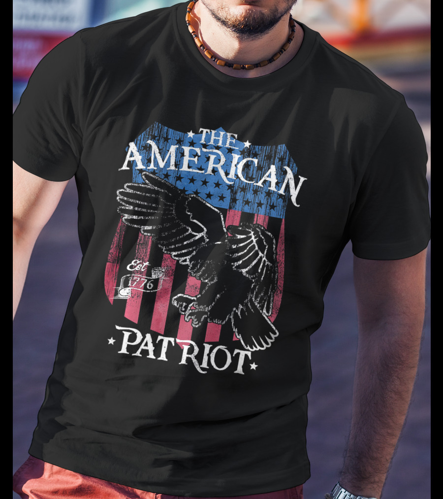 The American Patriot Est 1776 Eagle T-Shirt