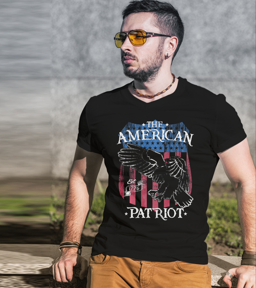 The American Patriot Est 1776 Eagle T-Shirt
