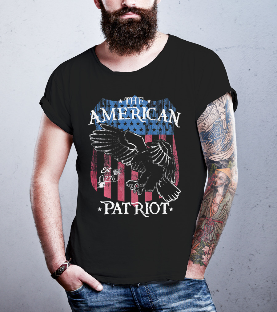 The American Patriot Est 1776 Eagle T-Shirt