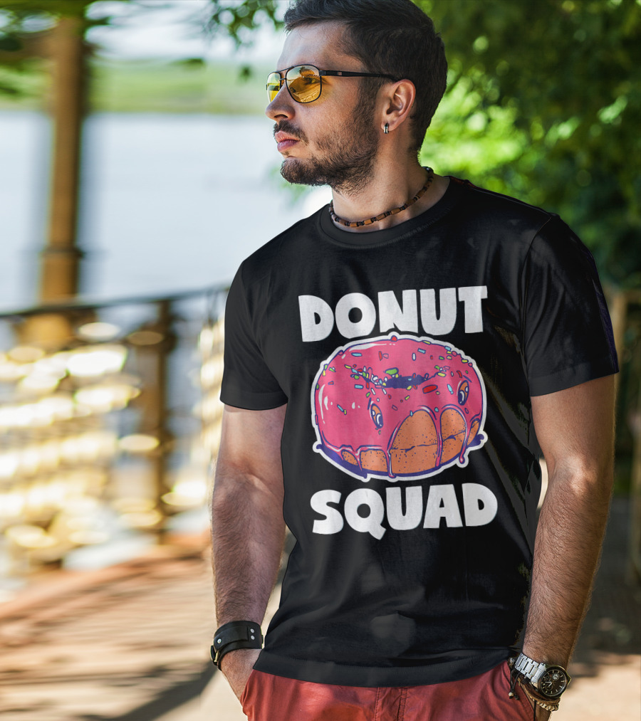 Donut Squad Vintage Baked Fried Cake Don Sprinkles T-Shirt