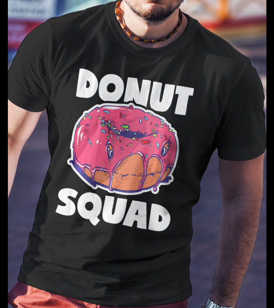 Donut Squad Vintage Baked Fried Cake Don Sprinkles T-Shirt
