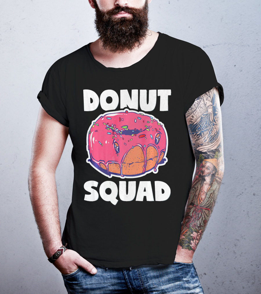 Donut Squad Vintage Baked Fried Cake Don Sprinkles T-Shirt