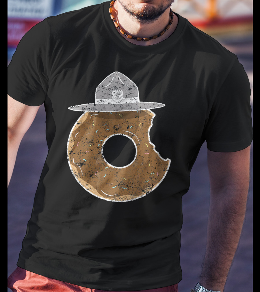 Police Donut State Police State Hat T-Shirt