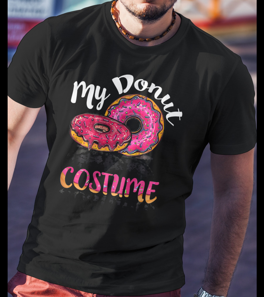 My Donut Costume Funny Halloween Sweet Food T-Shirt