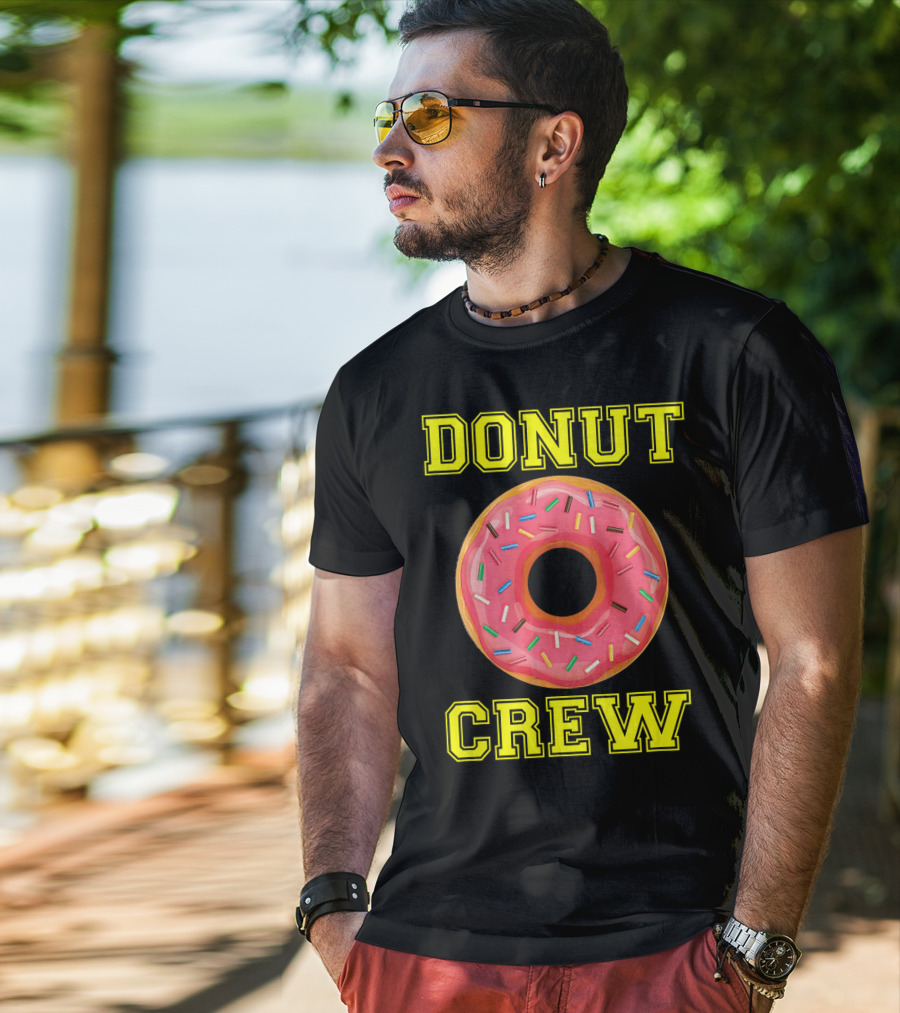 Donut Crew Fun Birthday Party Group T-Shirt