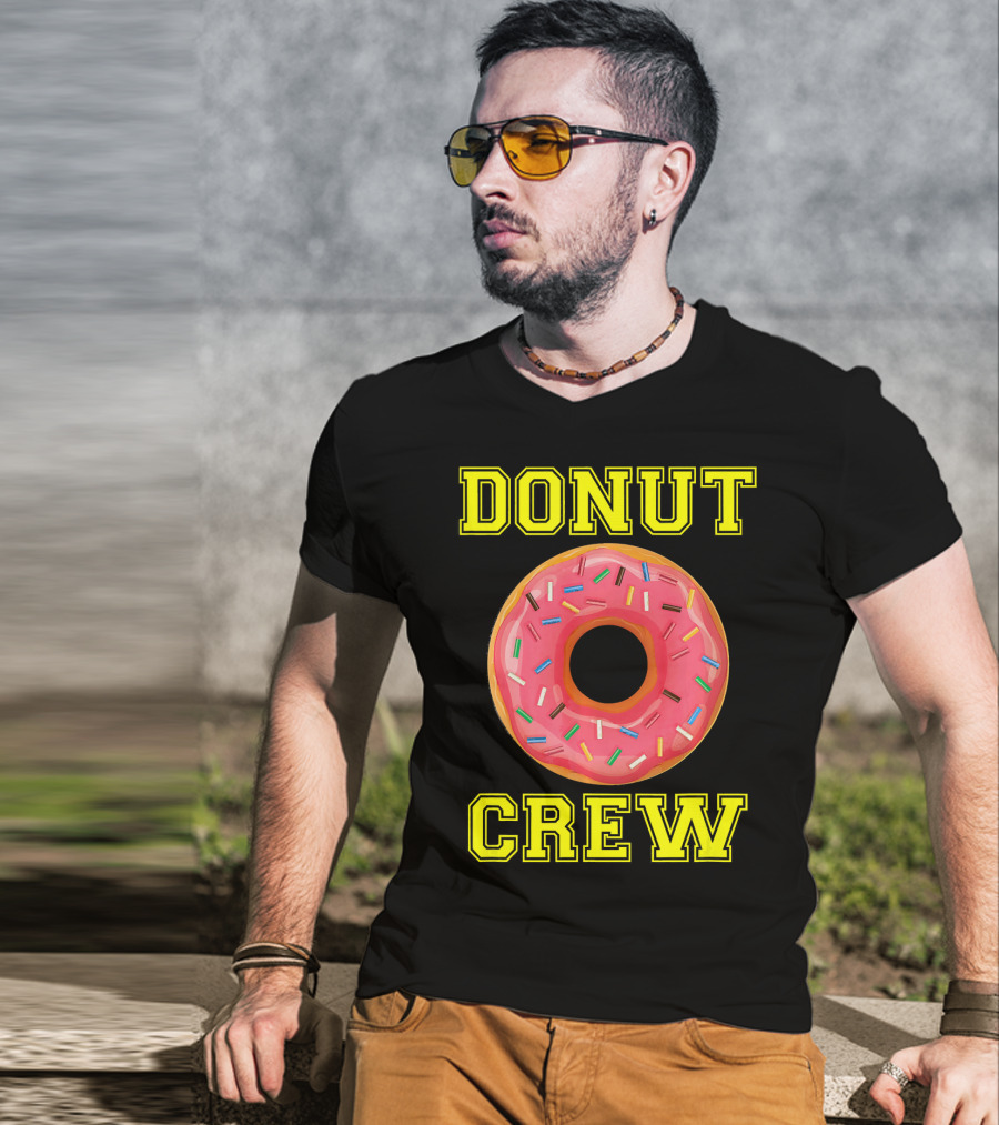 Donut Crew Fun Birthday Party Group T-Shirt