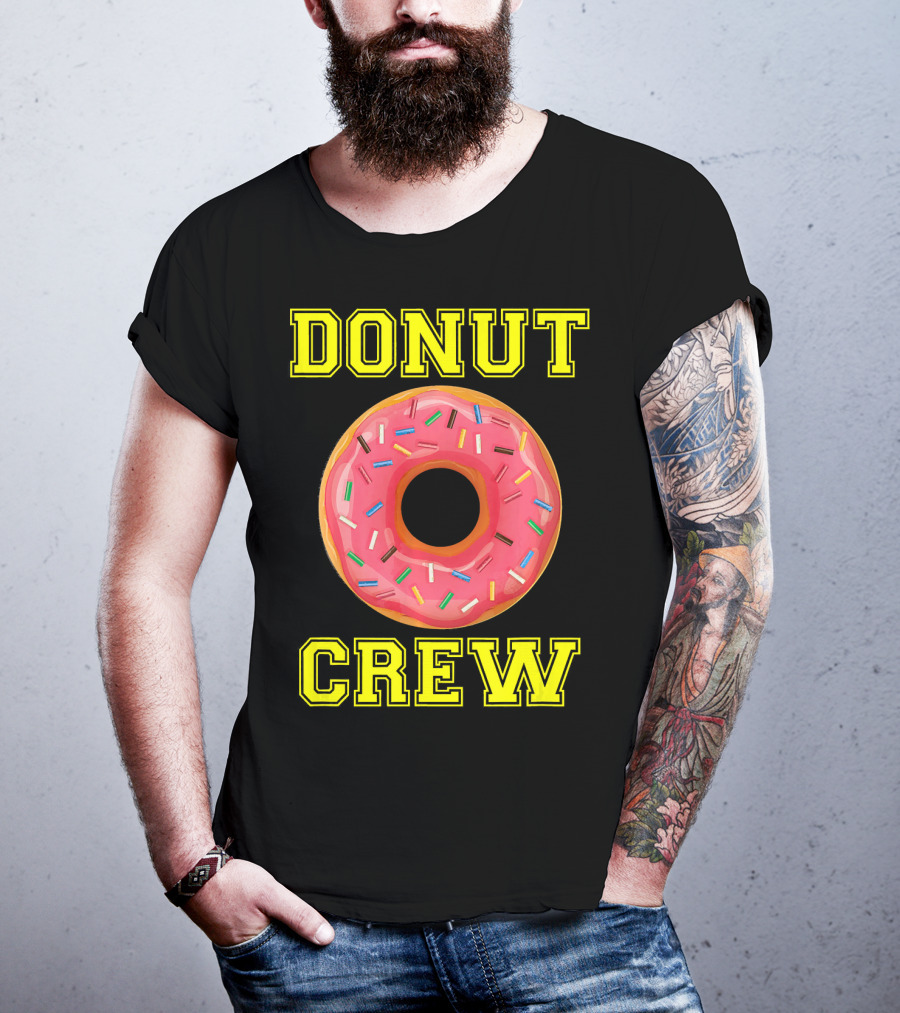 Donut Crew Fun Birthday Party Group T-Shirt