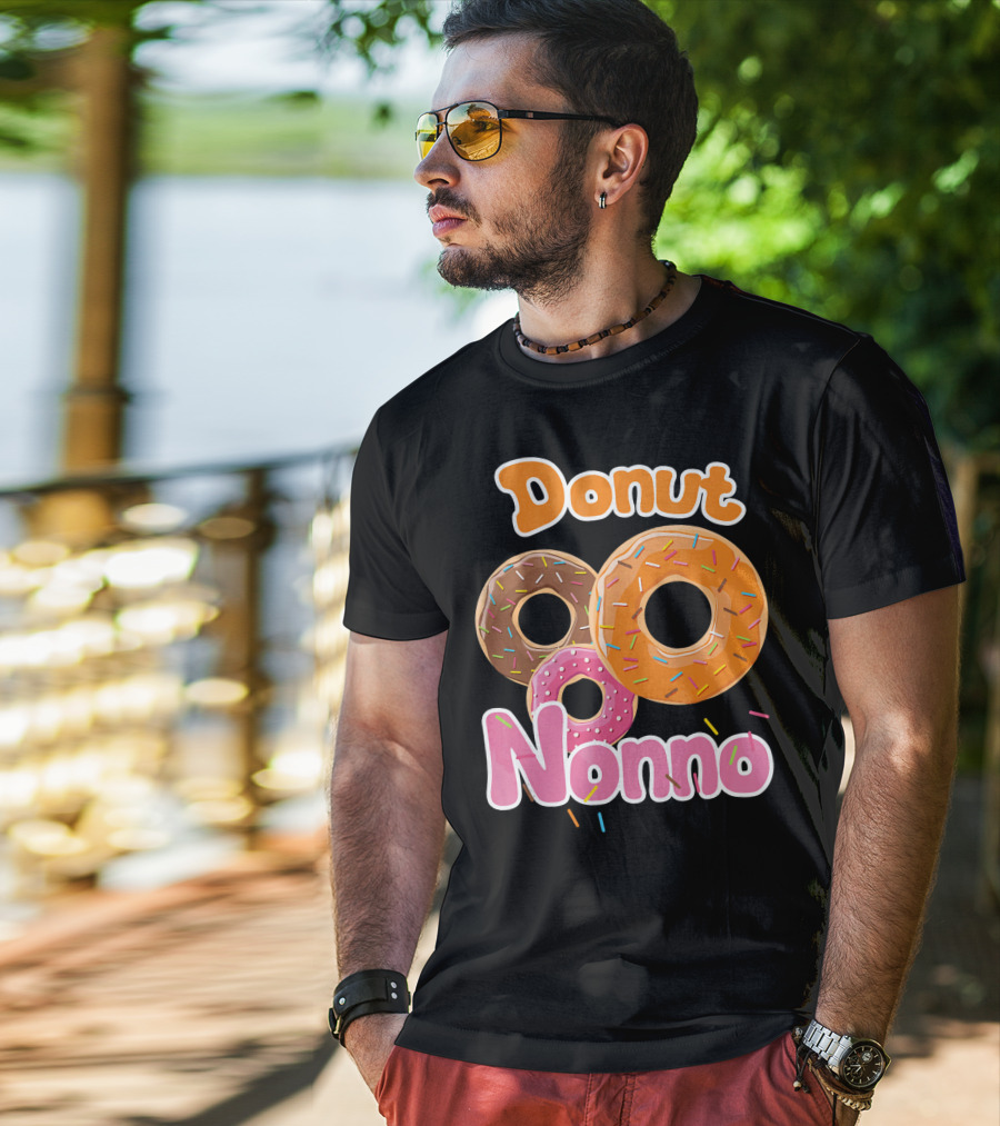 Donut Nonno Sprinkled Doughnut Trio T-Shirt