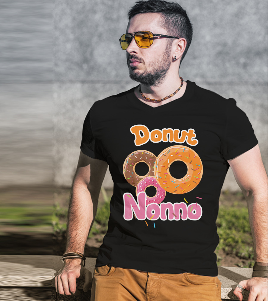 Donut Nonno Sprinkled Doughnut Trio T-Shirt