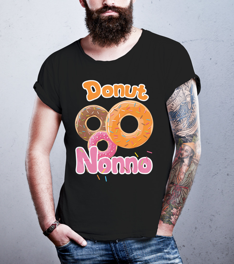 Donut Nonno Sprinkled Doughnut Trio T-Shirt