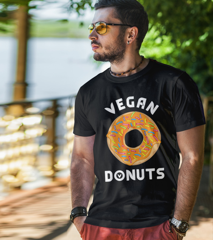 VEGAN DONUTS DESSERT T-Shirt