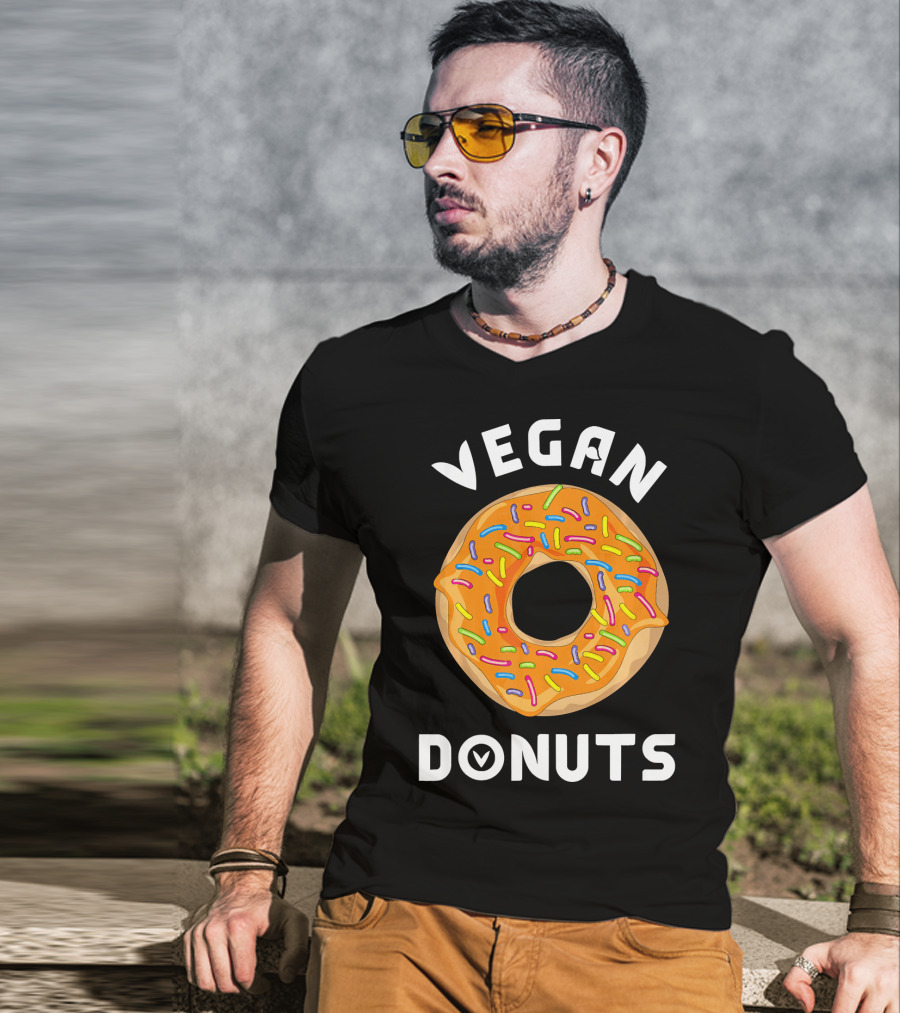 VEGAN DONUTS DESSERT T-Shirt