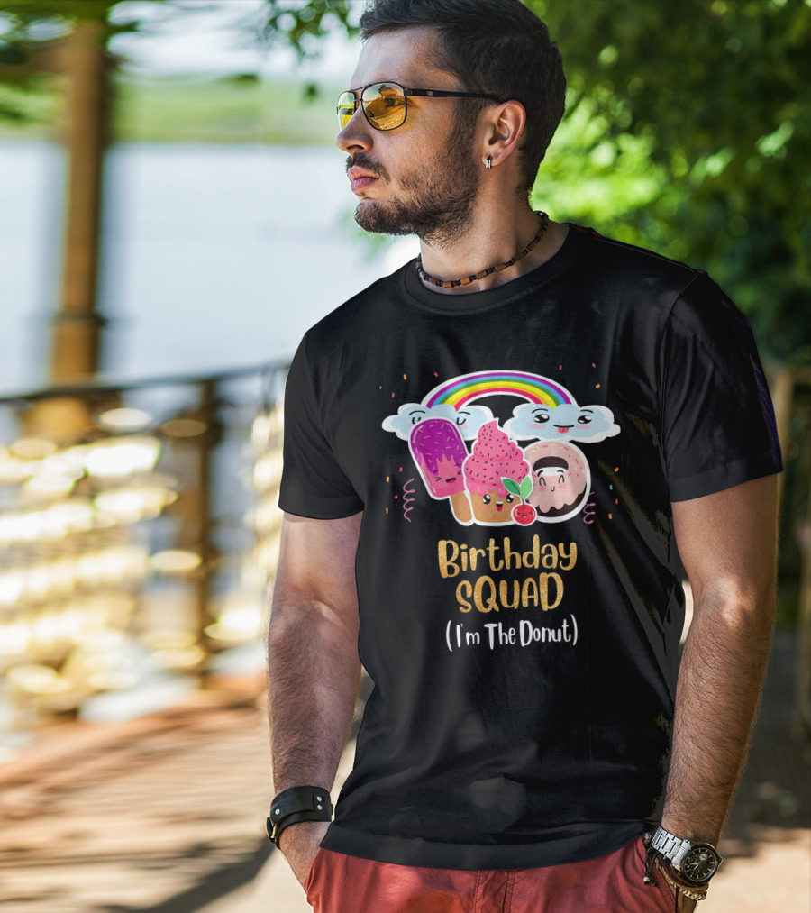 Birthday Squad Funneh Cute Team I'm The Donut T-Shirt