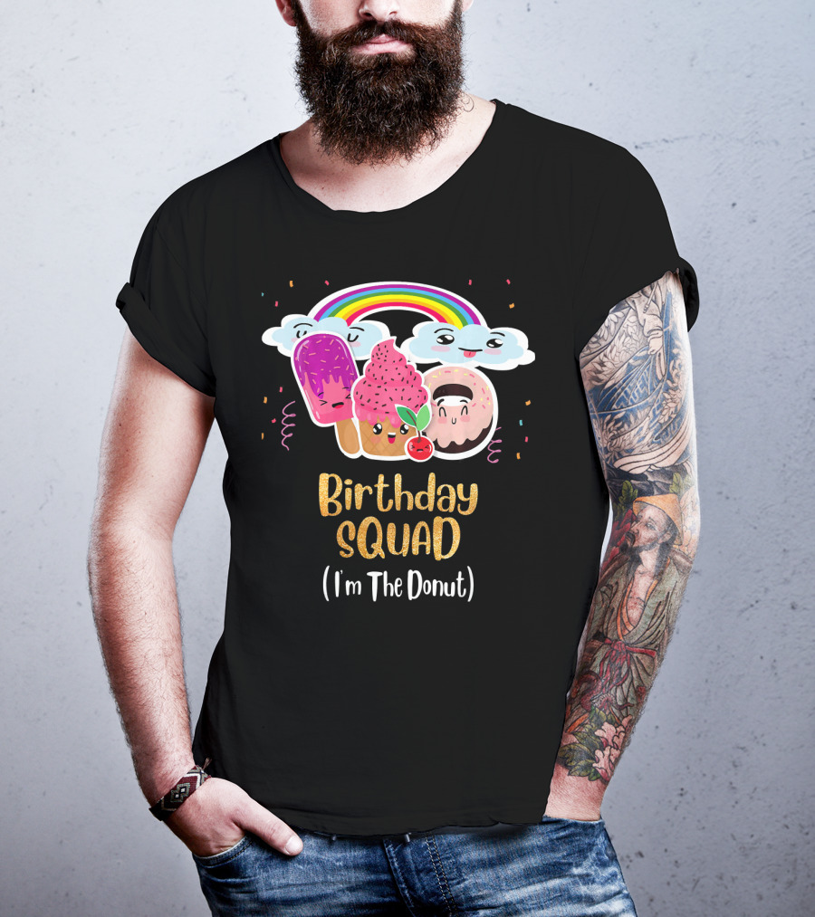 Birthday Squad Funneh Cute Team I'm The Donut T-Shirt