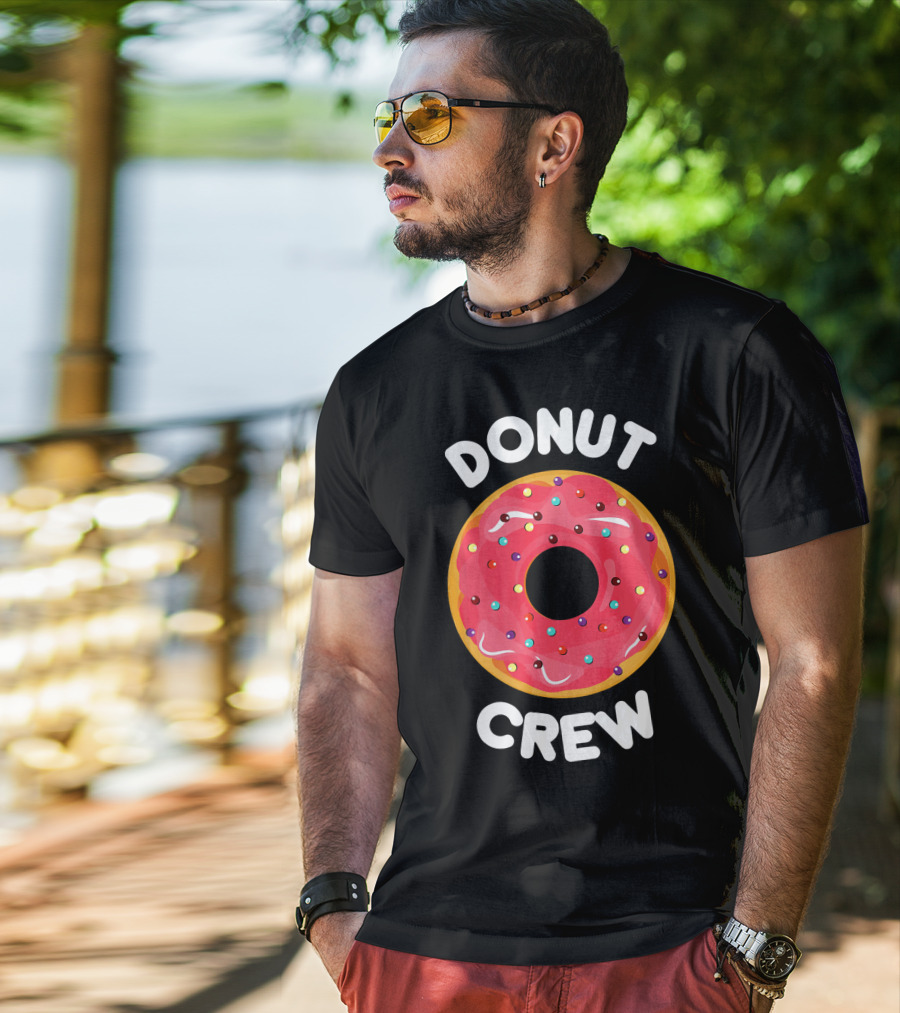 Donut Crew Sprinkles Party T-Shirt