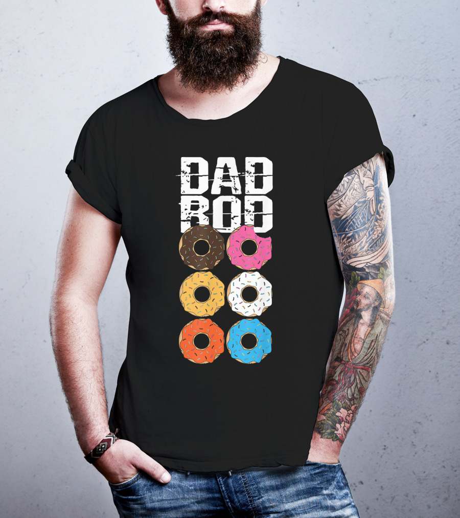 Dad Bod Six Pack Donut T-Shirt