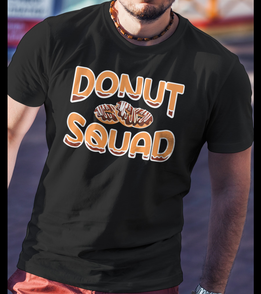 Donut Squad Funny Sprinkle Donuts Lover T-Shirt