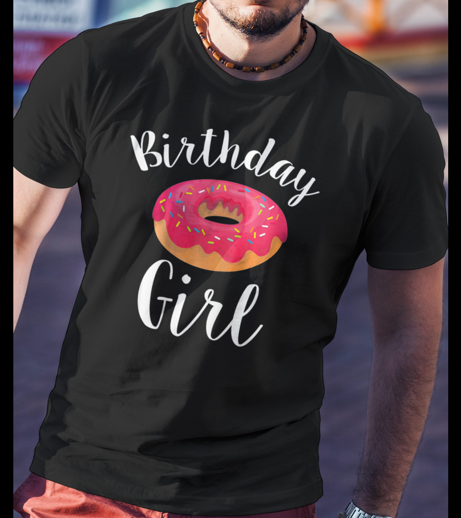 Birthday Girl Donut With Sprinkles T-Shirt