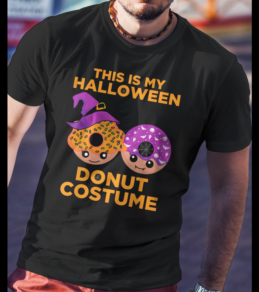 This Is My Halloween Donut Costume T-Shirt