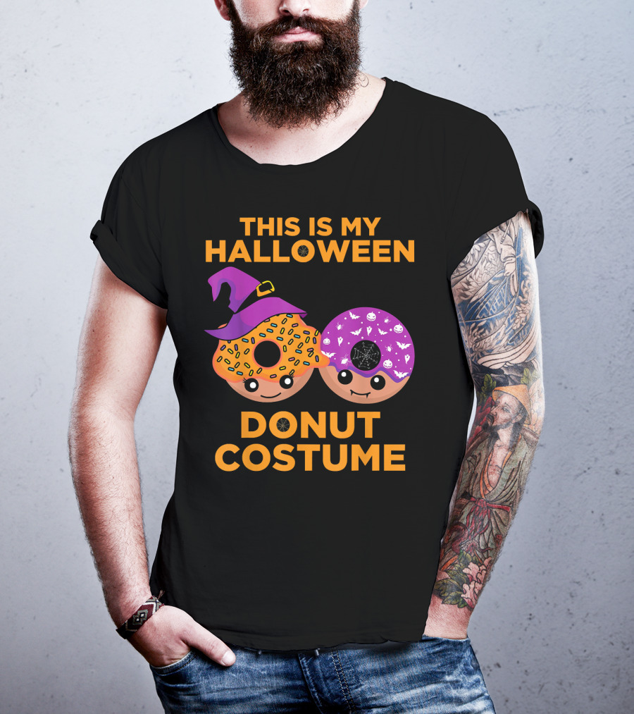 This Is My Halloween Donut Costume T-Shirt