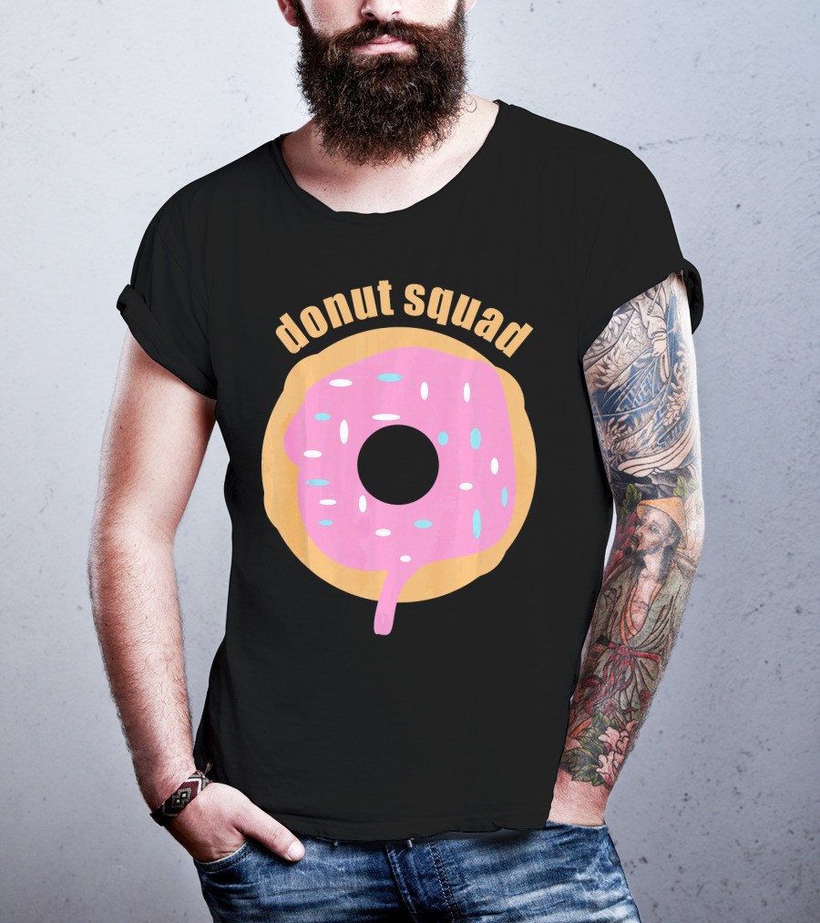 Donut Squad Funny Foodie Bakery T-Shirt
