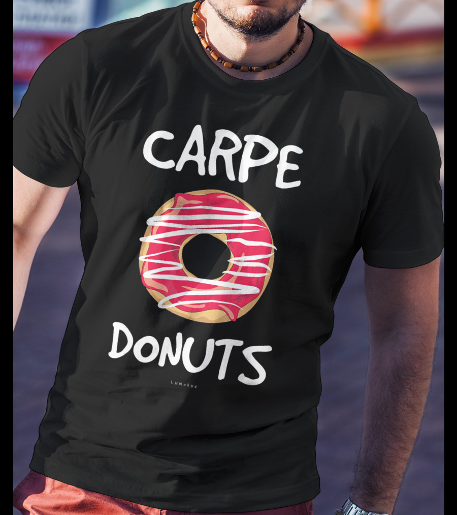 CARPE DONUTS Funny Lumaprints T-Shirt