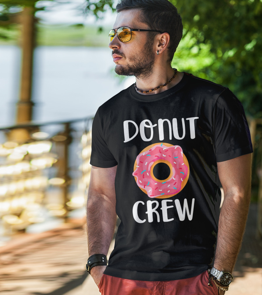 Donut Crew Doughnut Birthday Party T-Shirt