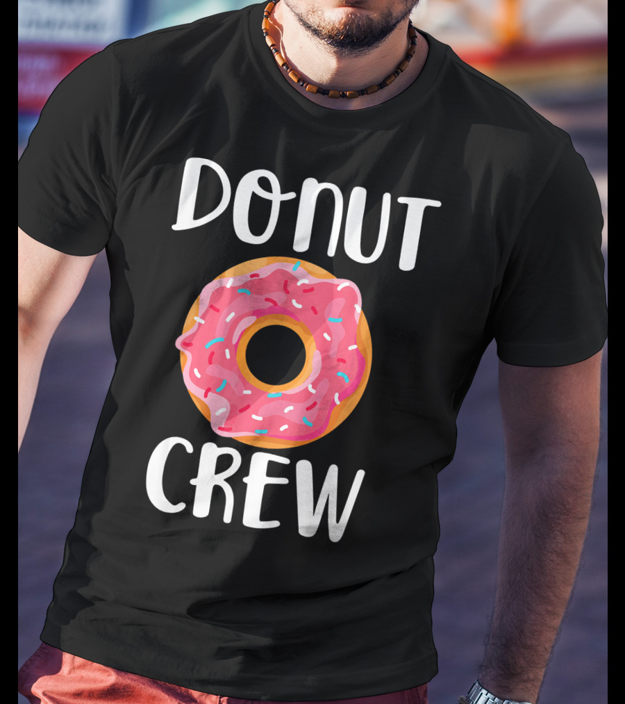 Donut Crew Doughnut Birthday Party T-Shirt
