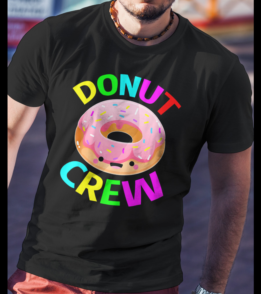 Donut Crew Birthday Celebration Party T-Shirt