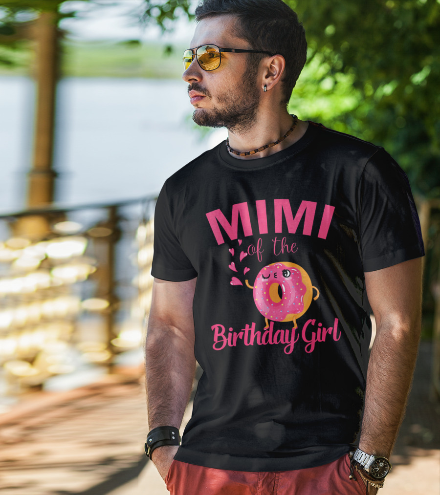 MIMI Of The Birthday Girl Donut MIMI T-Shirt