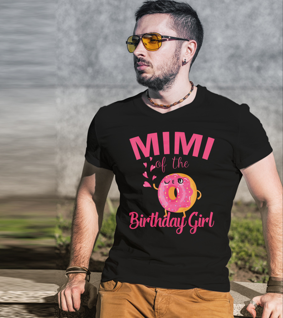 MIMI Of The Birthday Girl Donut MIMI T-Shirt