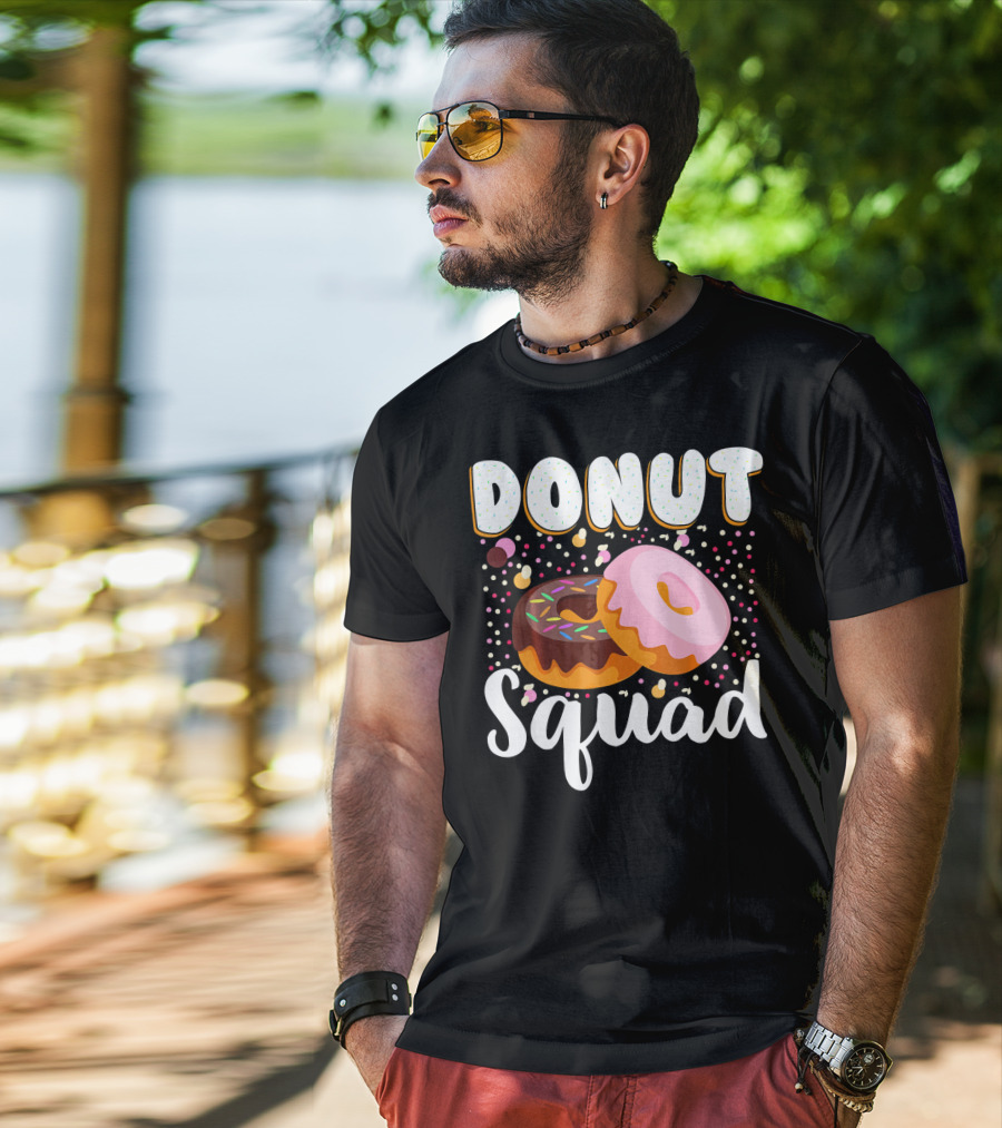 Donut Squad Funny Donut Lover Sprinkle Donut Part T-Shirt