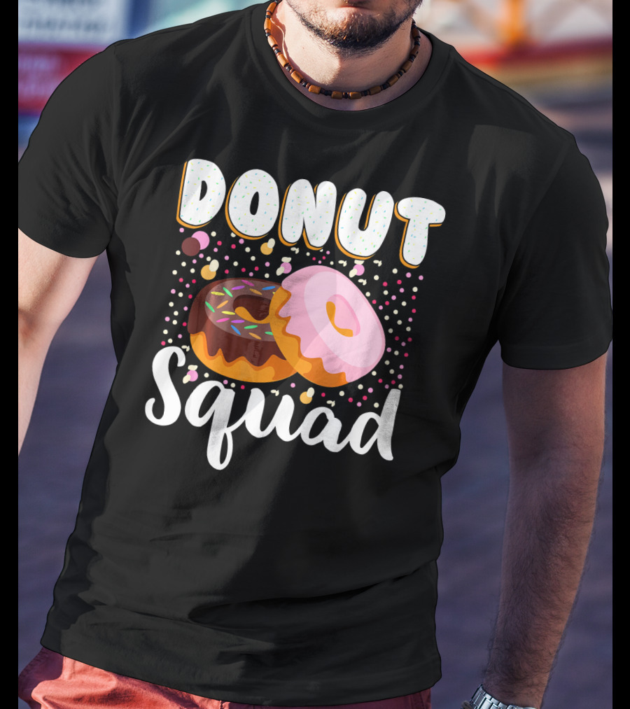 Donut Squad Funny Donut Lover Sprinkle Donut Part T-Shirt