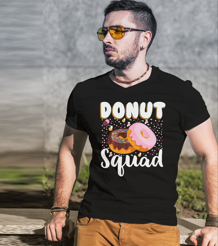Donut Squad Funny Donut Lover Sprinkle Donut Part T-Shirt