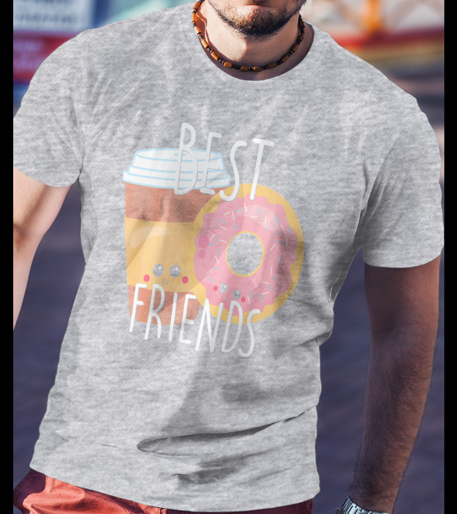 Best Friends Coffee And Donut Perfect Pairing T-Shirt