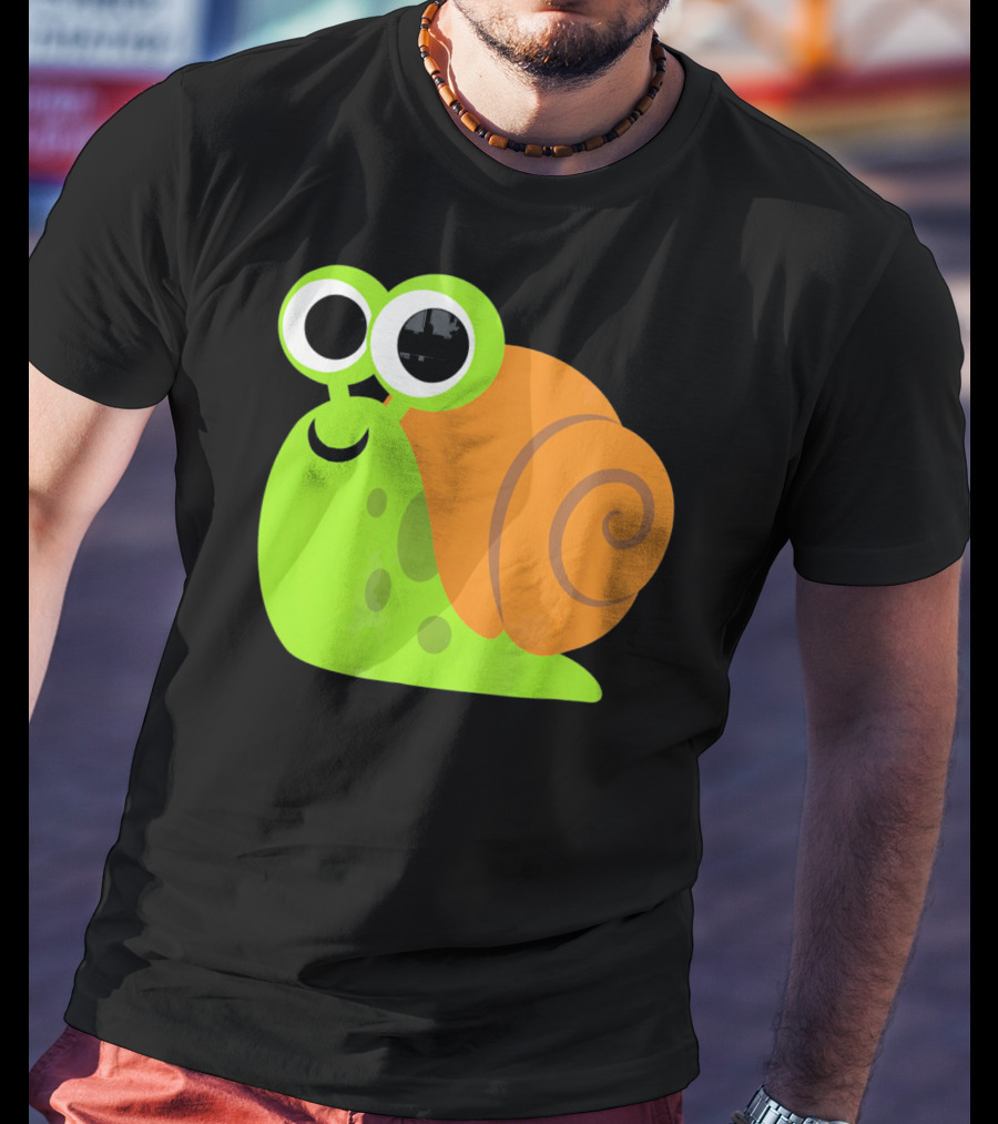 Cute Snail Emoji Lovers Shell T-Shirt