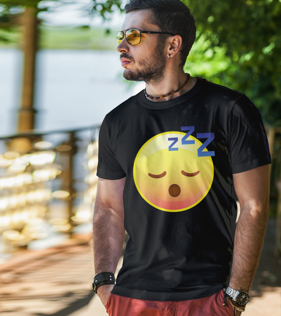 Cute Sleeping Emoji Perfect Zzz T-Shirt