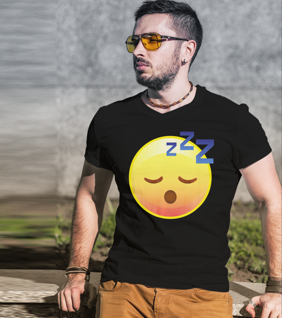 Cute Sleeping Emoji Perfect Zzz T-Shirt