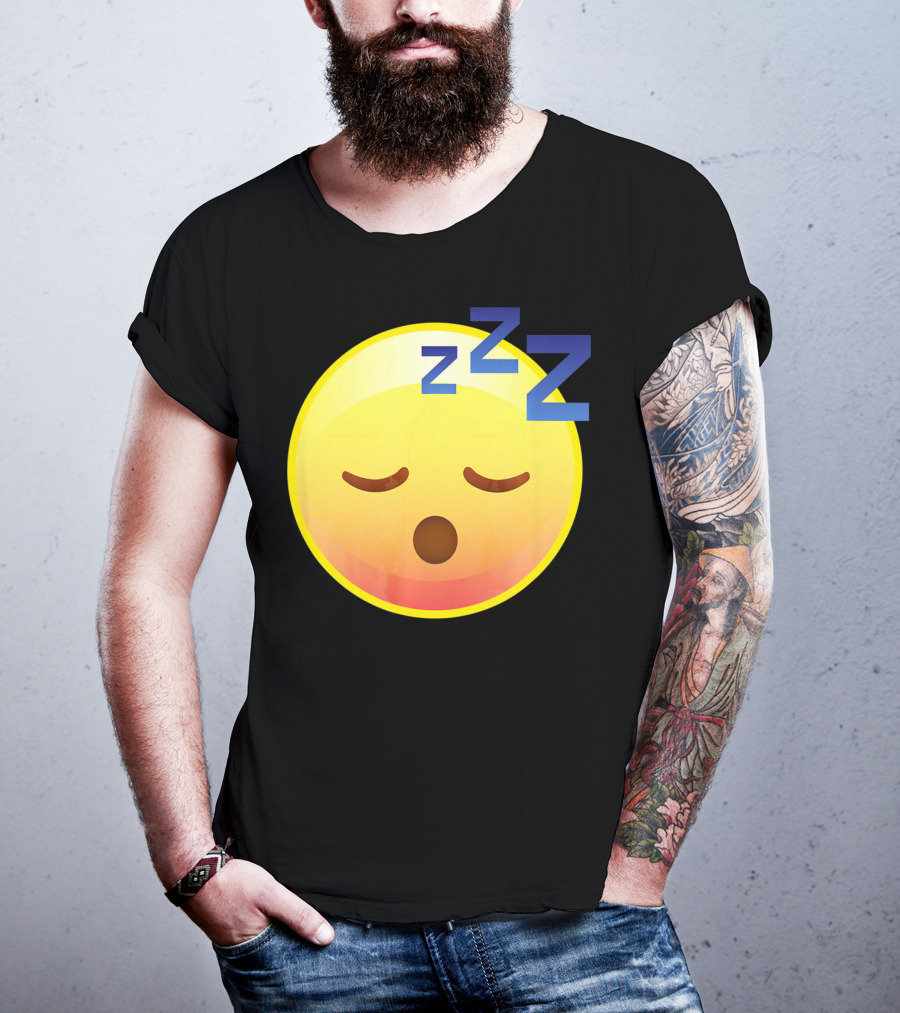 Cute Sleeping Emoji Perfect Zzz T-Shirt