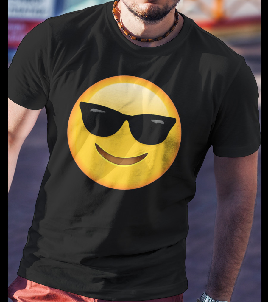 Sunglasses Emoji T-Shirt