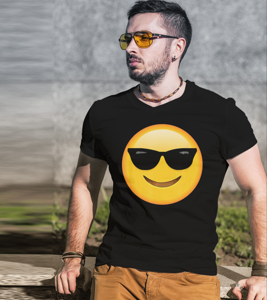 Sunglasses Emoji T-Shirt