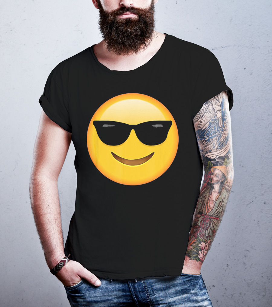 Sunglasses Emoji T-Shirt