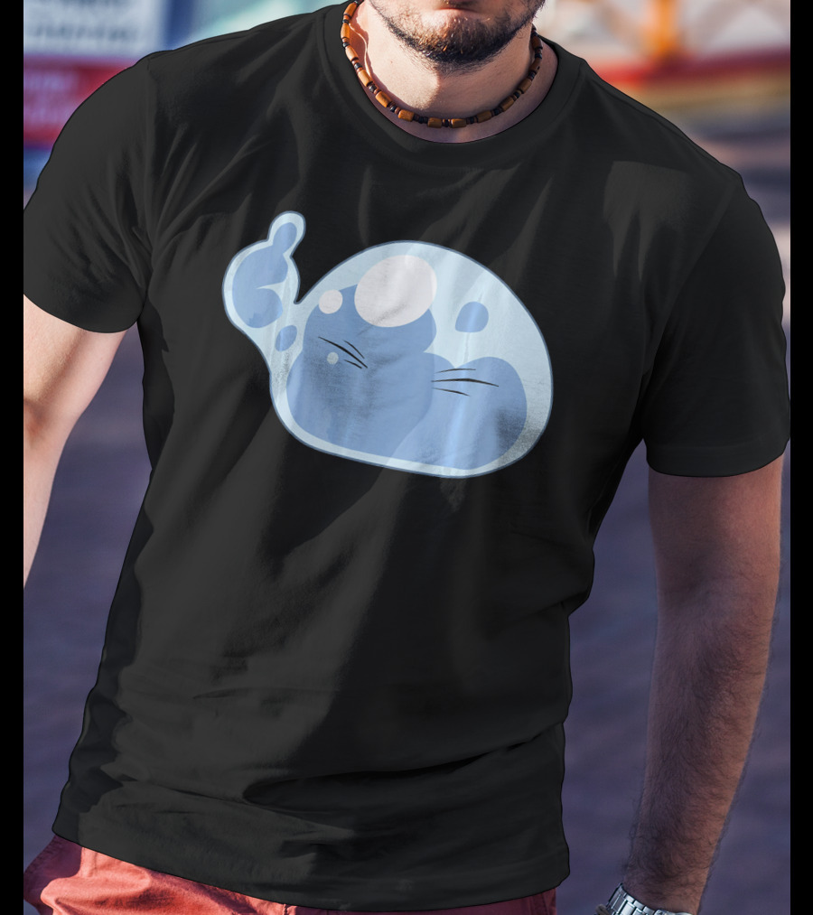 Thumbs Up Emoji Slime Anime Face T-Shirt