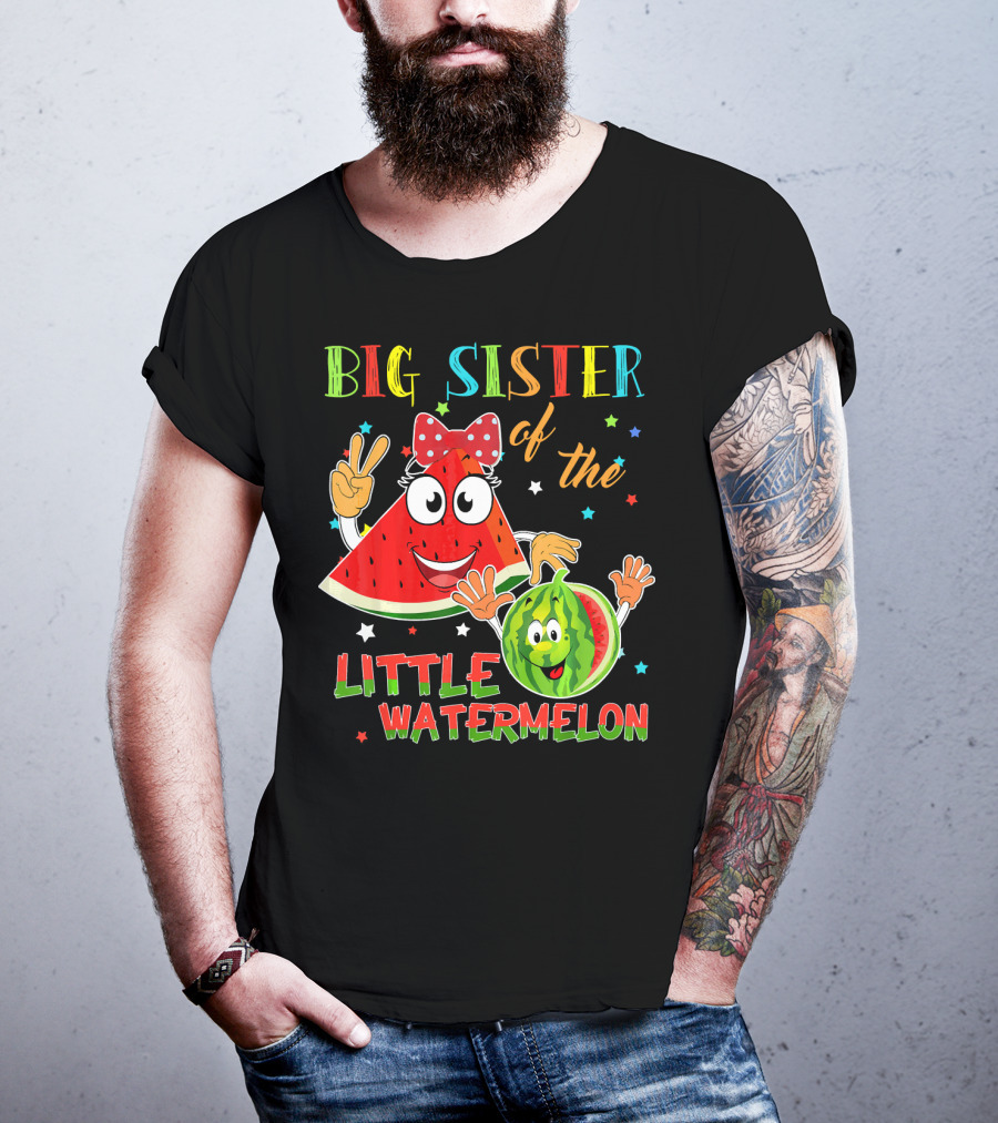 Big Sister Of The Little Watermelon T-Shirt
