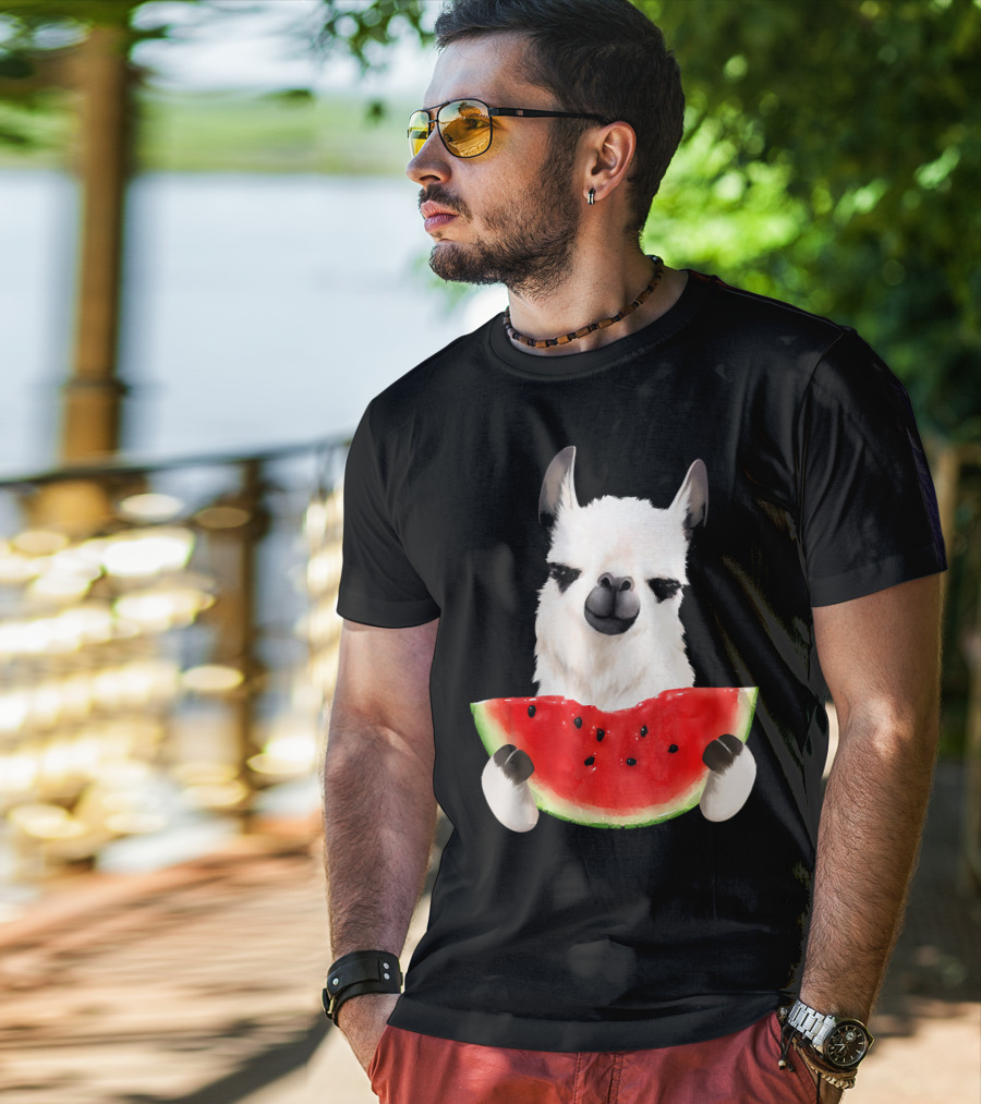 Llama Llama Loves Watermelon T-Shirt